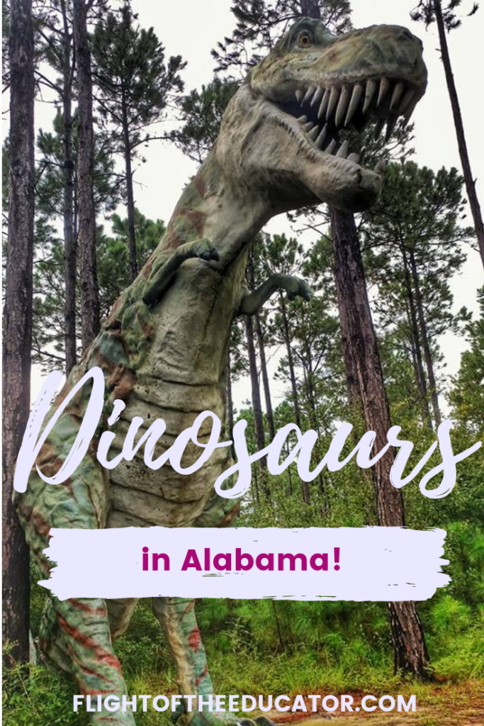 Bamahenge and Dinosaurs in the Woods ~ Gulf Shores Alabama's attractions. Flight of the Educator #Alabama #USARoadtrip #atlantathingstodo