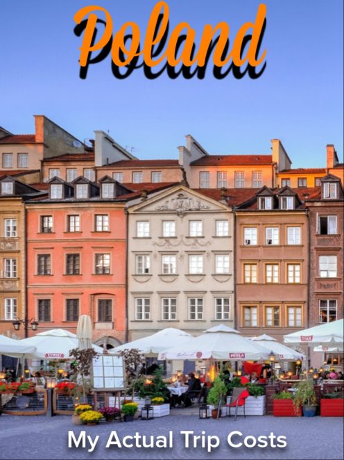 Heading to Poland? Check out my actual prices on my trip to Warsaw, Krakow, Bialystok in Poland to help you plan your trip better! #Poland #Warsaw #Krakow #Bialystok #Budget