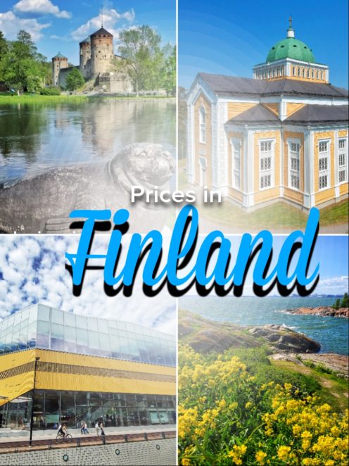 These are my actual prices from my trip to Finland. Read to get an idea about Finland prices and what to expect! #Finland #Budget #Prices #Europe