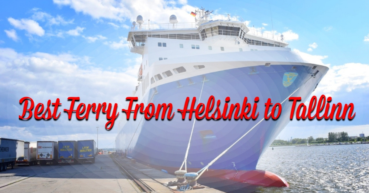 best ferry from helsinki to tallinn