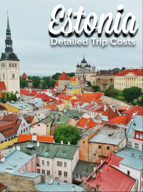 Estonia is one of the Baltic Countries that is just WAITING for you to visit! Beautiful architecture, lovely nature, and good food. But... is it cheap? Check out what I spent on my trip to the Baltics to see! #Estonia #Baltics #Budget #Tallinn #EasternEurope